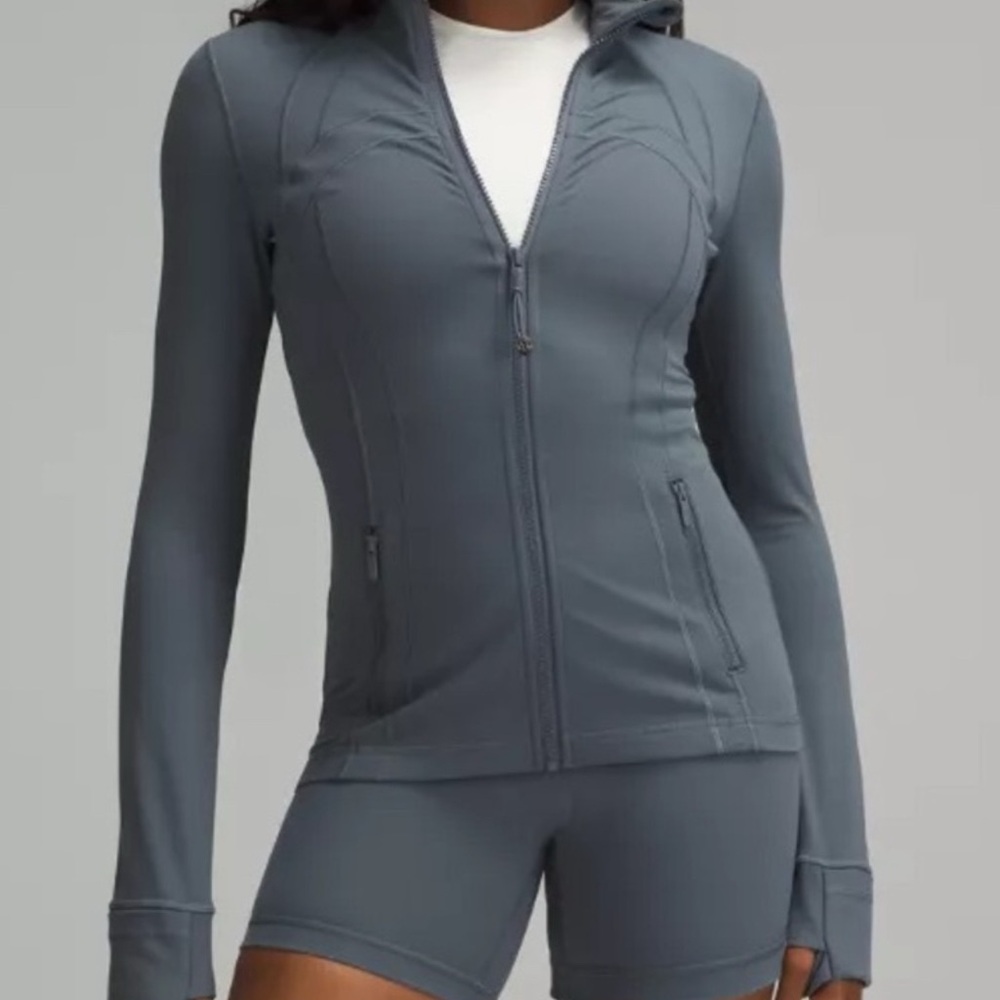 Lululemon oil grey SET SZ 6 jacket + align leggings